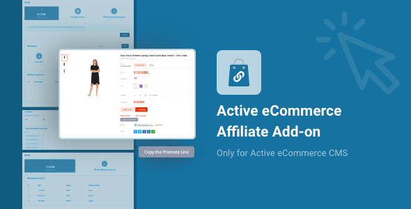 We install, brand and customize Active eCommerce Affiliate Add in 48 hours.