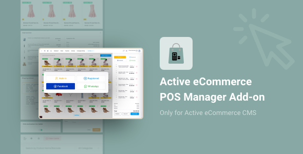 We install, brand and customize Active eCommerce POS Manager Add in 48 hours.