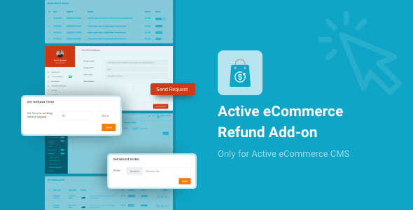 We install, brand and customize Active eCommerce Refund add in 48 hours.