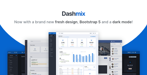 We install, brand and customize Dashmix in 48 hours.