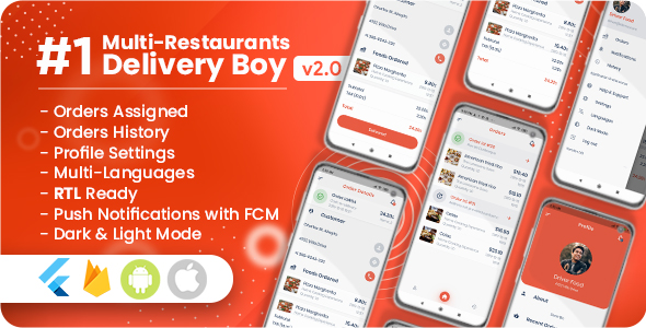 We install, brand and customize Delivery Boy For Multi in 48 hours.