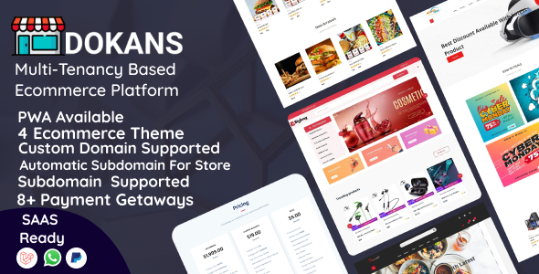 We install, brand and customize DOKANS in 48 hours.