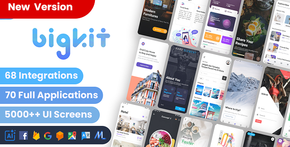 We install, brand and customize Flutter Biggest Kits and Flutter Big Material in 48 hours.