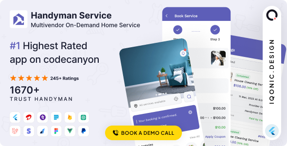 We install, brand and customize Handyman in 48 hours.