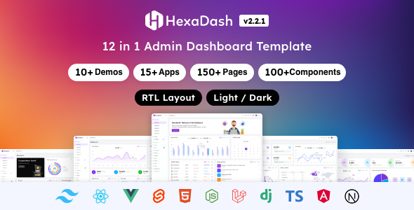 We install, brand and customize HexaDash in 48 hours.