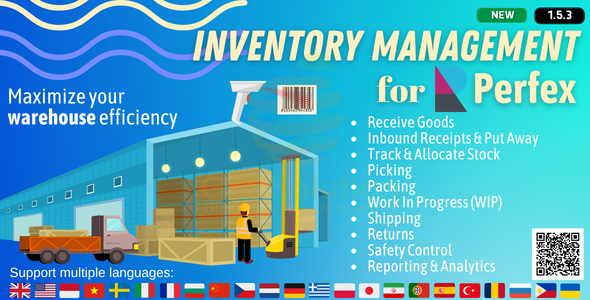 We install, brand and customize Inventory Management module for Perfex CRM in 48 hours.