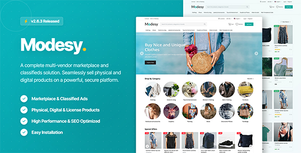 We install, brand and customize Modesy in 48 hours.