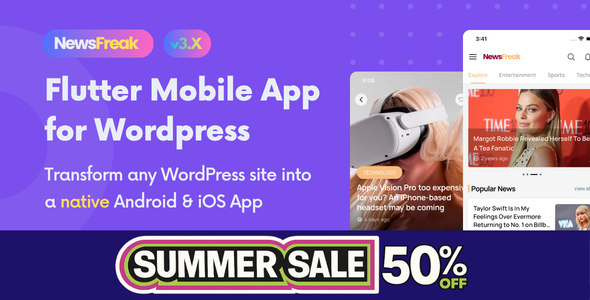 We install, brand and customize Newsfreak in 48 hours.