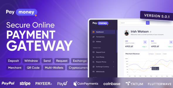 We install, brand and customize PayMoney in 48 hours.
