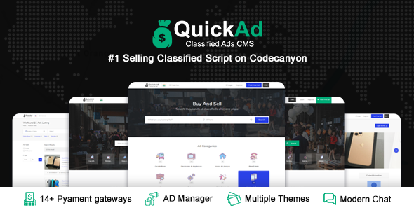 We install, brand and customize QuickAd in 48 hours.