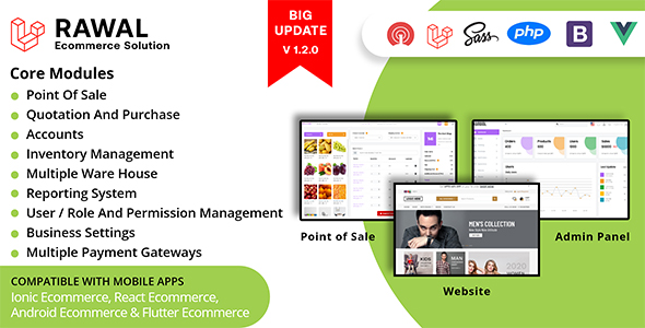 We install, brand and customize Rawal in 48 hours.