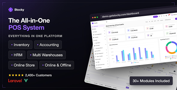 We install, brand and customize Stocky POS in 48 hours.