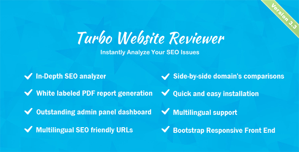 We install, brand and customize Turbo Website Reviewer in 48 hours.