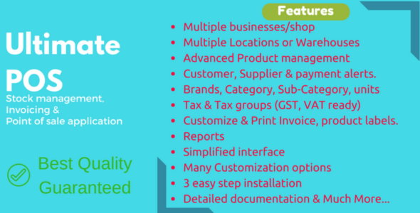 We install, brand and customize Ultimate POS in 48 hours.