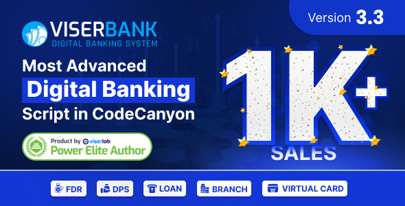 We install, brand and customize ViserBank in 48 hours.